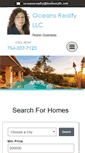 Mobile Screenshot of oceansrealty.com