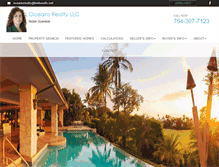 Tablet Screenshot of oceansrealty.com
